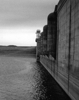 Mansfield Dam on the Colorado River