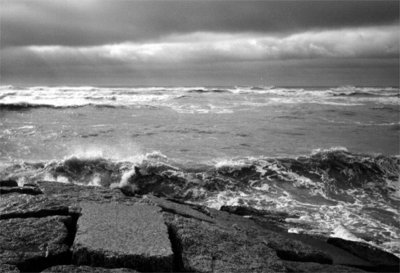 Jetty on Galveston Island